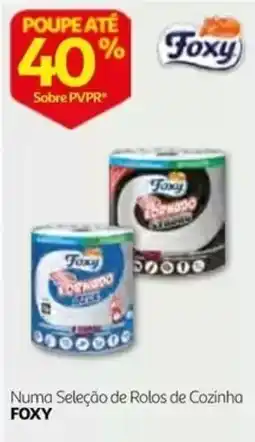 Auchan rolos de cozinha foxy promoção