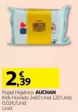 Auchan Papel Higiênico Auchan promoção