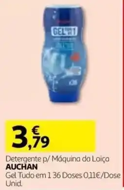 Auchan Detergente p/ Máquina da Loiça Auchan promoção