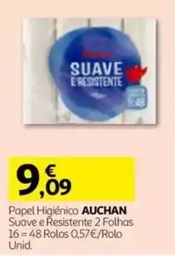 Auchan Papel Higiênico Auchan promoção