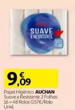 Auchan Papel Higiênico Auchan promoção