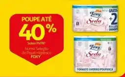 Auchan Papel higiénico foxy promoção