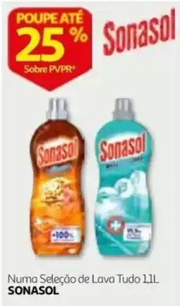 Auchan sonasol lava tudo 1l promoção
