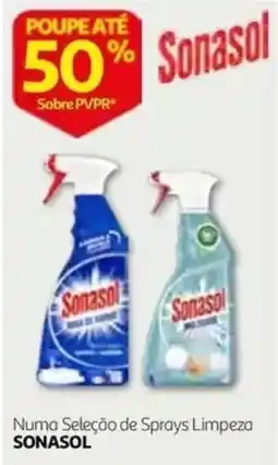 Auchan Sprays limpeza sonasol promoção