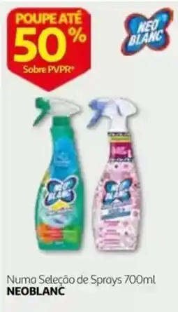 Auchan Numa Seleção de Sprays neoblanç promoção