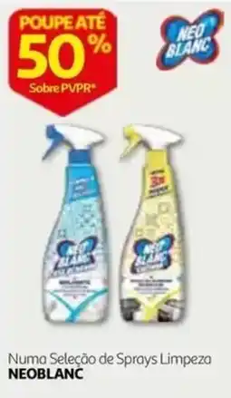 Auchan Sprays Limpeza NeoblanC promoção