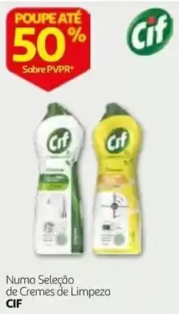 Auchan Cremes de limpeza Cif promoção