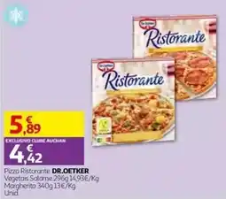 Auchan Pizza Ristorante dr.oetker promoção
