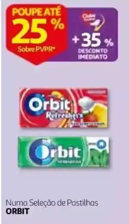 Auchan Numa Seleção de Pastilhas Orbit promoção