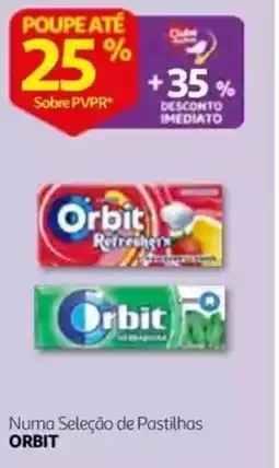 Auchan Pastilhas Orbit promoção