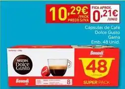 Recheio Dolce gusto - cápsulas de café promoção
