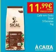 Recheio Sical - café em grão promoção