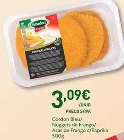 Recheio Amadori - cordon bleu/ nuggets de frango/ asas de frango c/paprika promoção