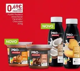 Recheio Amanhecer - pudim proteico caramelo/ chocolate promoção