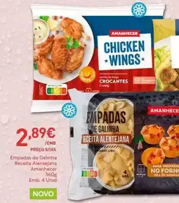 Recheio Amanhecer - empadas de gallina receita alentejana promoção