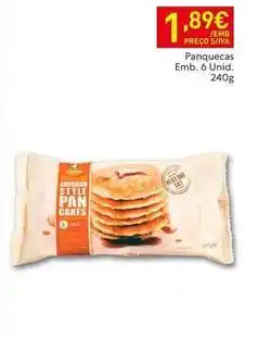 Recheio Pan - panquecas emb. 6 unid promoção