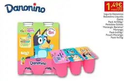 Recheio Danonino - iogurte promoção