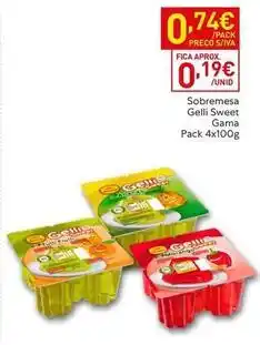 Recheio Gama - sobremesa sweet promoção