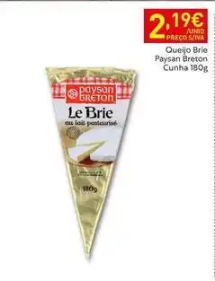 Recheio Queijo brie paysan breton promoção