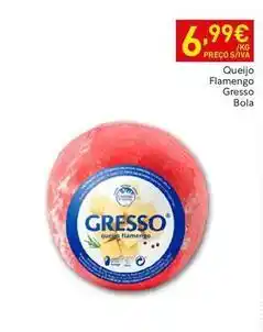 Recheio Gresso - queijo flamengo bola promoção