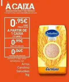 Recheio A+ - arroz promoção