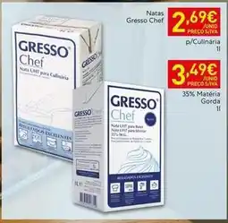 Recheio Gresso - natas promoção