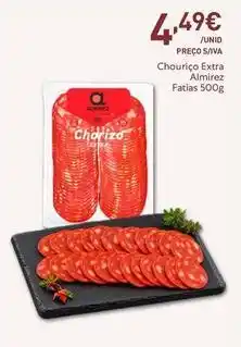 Recheio Chouriço extra almirez fatias promoção