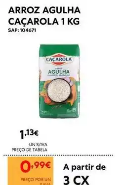 Recheio Caçarola - arroz promoção