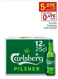 Recheio Carlsberg - cerveja promoção