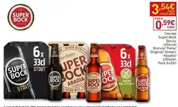 Recheio Super bock - cerveja promoção