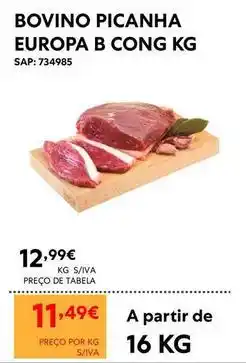 Recheio B! - bovino picanha europa promoção