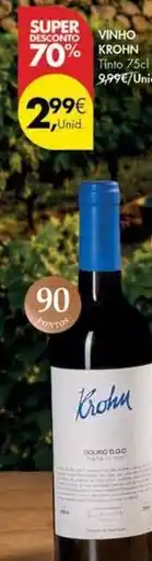 Pingo Doce Vinho promoção