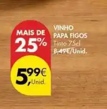 Pingo Doce Papa figos - vinho papa figos promoção