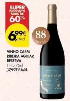 Pingo Doce Carm - vinho carm ribeira promoção