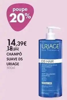 Pingo Doce Uriage - champo suave ds promoção