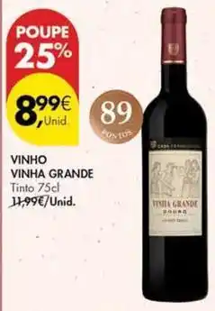 Pingo Doce Trindade - vinho vinha grande promoção