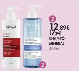 Pingo Doce Una - champo mineral promoção