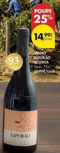 Pingo Doce Esporão - vino reserva promoção