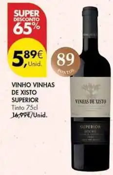 Pingo Doce Vinho vinhas de xisto promoção