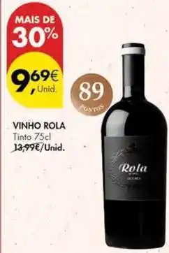 Pingo Doce Rola - vinho promoção