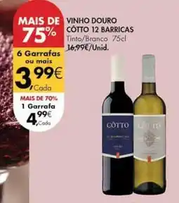 Pingo Doce Vinho douro promoção