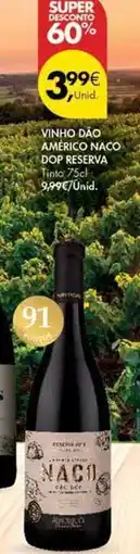 Pingo Doce Vinho da américo naco promoção