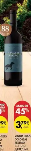Pingo Doce Lisboa - vino usso colossal reserva promoção