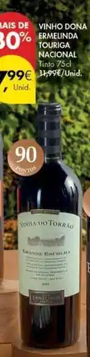 Pingo Doce Nacional - vinho dona eemelinda tourda promoção