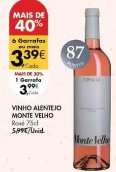 Pingo Doce Monte velho - vinho alentejo promoção