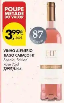 Pingo Doce Valor - vinho alentejo tiago cabaço promoção