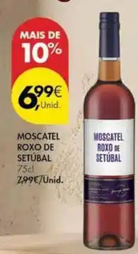 Pingo Doce Moscatel roxo de setubal promoção