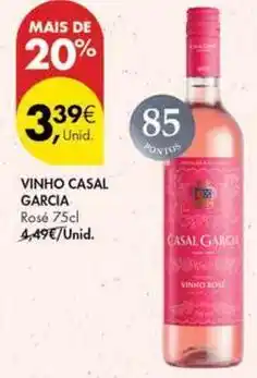 Pingo Doce Casal garcia - vinho promoção