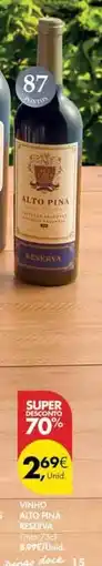 Pingo Doce Vino tinto d.o. rioja promoção