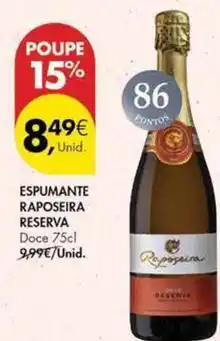 Pingo Doce Raposeira - espumante reserva promoção
